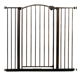Regalo Dark Bronze Extra Tall Arched Baby Gate
