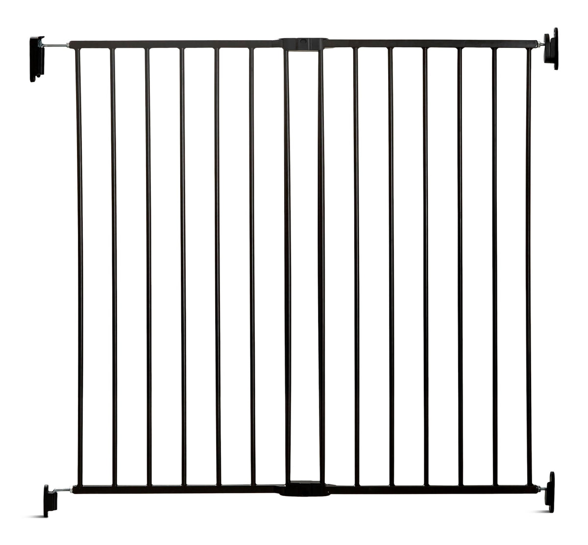 Regalo Top-of-Stairs Baby Gate, Black