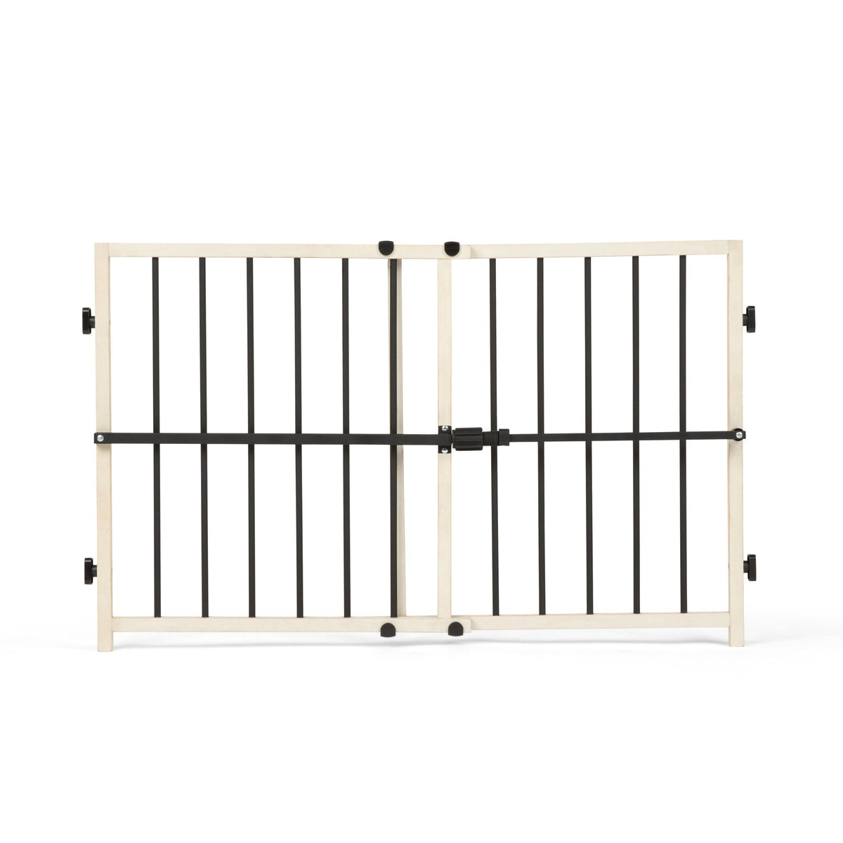 Regalo Wooden Expandable Baby Gate, 24-in
