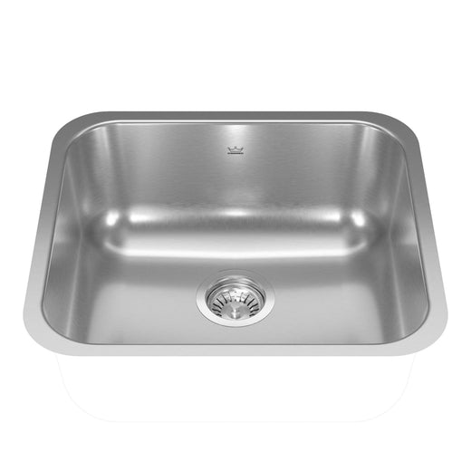 Reginox FB Single Stainless Steel Sink, 19.7x17.75-in