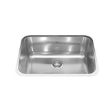 Reginox FB Single Stainless Steel Sink, 24.75x18.75-in