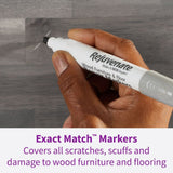 Rejuvenate Exact Match Wood Furniture & Floor Repair Markers, White-Grey, 6 Shades image 7