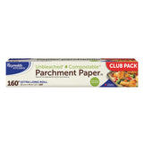 Reynolds Kitchens Unbleached Compostable Parchment Paper, Extra-Long Roll, 12-in x 160-ft