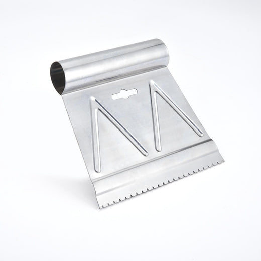 Richard Multi-Purpose Steel V-Notch Adhesive Spreader/Applicator Tool, 3/16 x 6-in