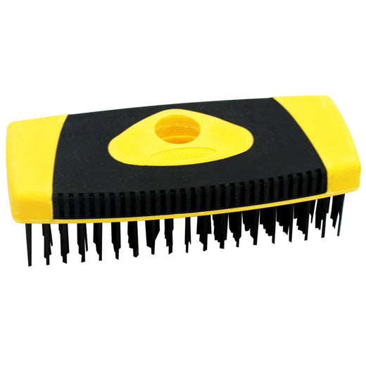 Richard Wire Block Brush Cleans/Removes Paint, Rust & Dirt From Metal, 5.4 x 16.8-cm
