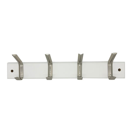 Richelieu Double 4 Hook on Board, 18", White