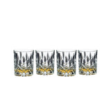 Riedel Double Old Fashioned (DOF) Glass Whiskey Tumbler, Clear, 10.4-oz, 4-pk image 3