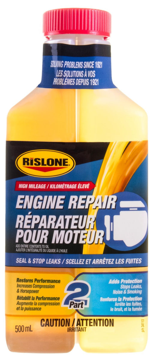 Rislone High Mileage Engine Repair, 500-mL