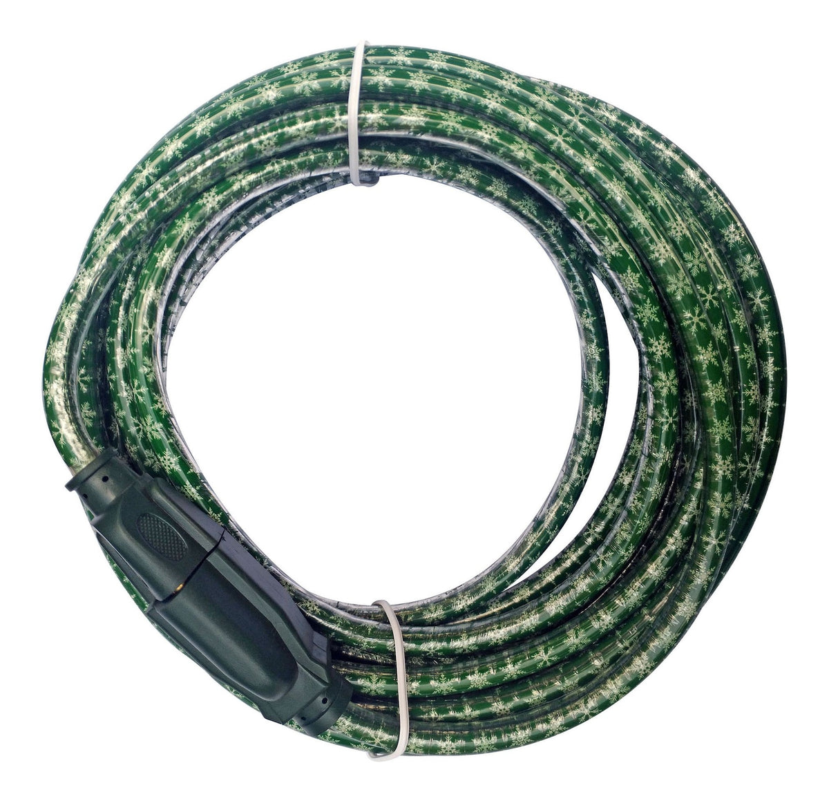 RiteCord 1-Outlet Green Extension Cord with Snowflake, 7.5-m