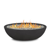 Riverside Oval Concrete Propane Fire Pit in Shale, 48-in image 5