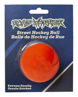 Road Warrior Warm Weather Heavy Street Hockey Ball, Orange