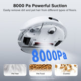 Roborock Q7 L5 2-in-1 Robot Cordless Vacuum & Mop Cleaner, Pet-Friendly, App Controlled, Includes Charging Dock, White image 2