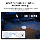 Roborock Q7 L5 2-in-1 Robot Cordless Vacuum & Mop Cleaner, Pet-Friendly, App Controlled, Includes Charging Dock, White image 5