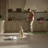 Roborock Qrevo Curv 2 Flow Robot Vacuum & Mop featuring 20,000 Pa suction, a 220 RPM roller mop, and advanced LiDAR navigation. image 8