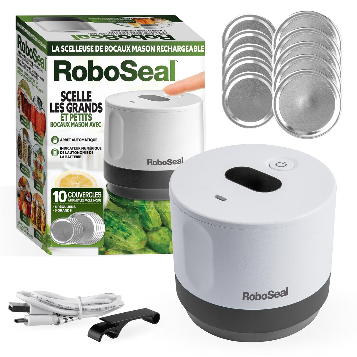 RoboSeal Jar Vacuum Sealer