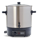 Roots & Harvest Electric Bath Canner with Glass Lid & Stainless Steel Canning Rack