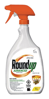 RoundUp Advanced Ready-To-Use Grass & Weed Control Spray, 1-L image 3