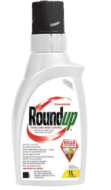 RoundUp Non-Selective Herbicide Grass & Weed Control Killer Concentrate, 1-L image 2