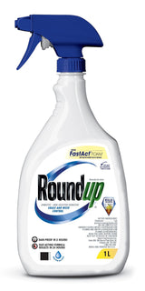 RoundUp Ready-to-Use Herbicide Grass & Weed Control/Killer with Fast Fact Foam, 1-L