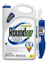 Roundup Weed Killer with Battery-Powered Wand, 4-L