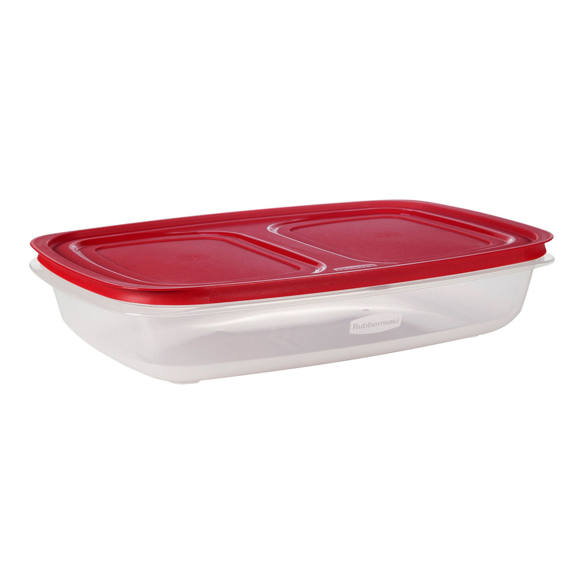 Rubbermaid Easy Store Rectangular Plastic Food Storage Container Set with SecureGrip, Stackable, 28.8 Cups