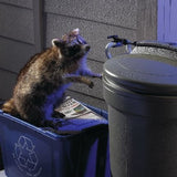 Rubbermaid Plastic Circular Animal Stopper Garbage Can, Grey, 121-L image 5
