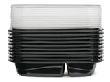 Rubbermaid TakeAlongs Meal Prep Plastic Food Storage Containers with Lids, 887 mL (3.7 Cup), 10 Count