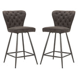 Safavieh Ashby Counter Stool, Set of 2, Grey