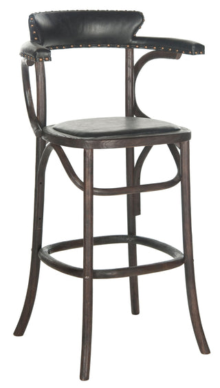 Safavieh Kenny Bar Stool, Antique Black