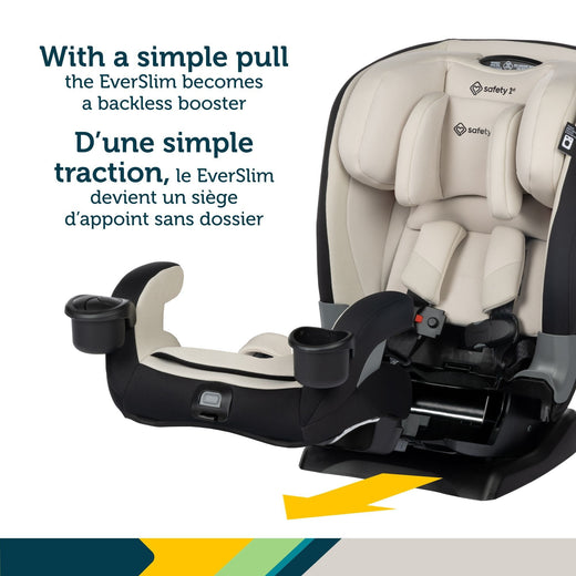 Safety 1st EverSlim All-in-One Dunes Edge Convertible Child Car Seat