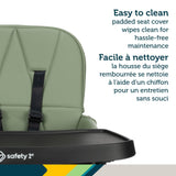 Safety 1st Lily Compact Foldable Mineral Green High Chair