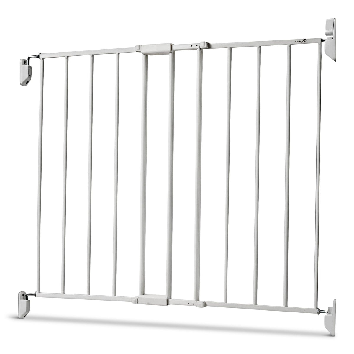 Safety 1st Top of Stairs Metal Gate, White