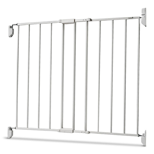 Safety 1st Top of Stairs Metal Gate, White