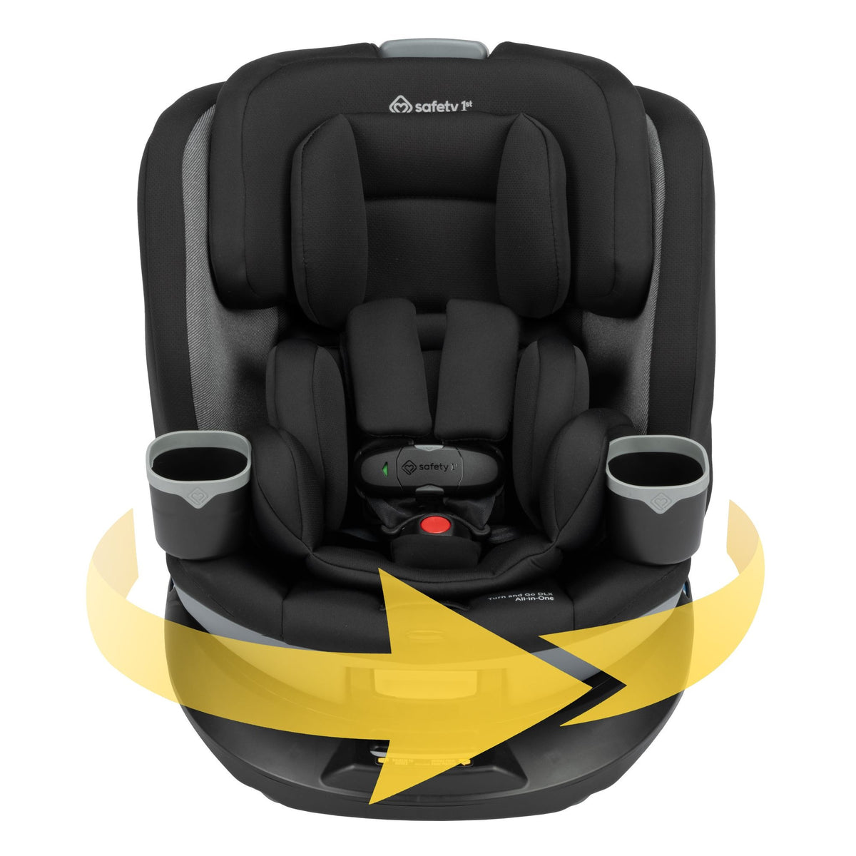 Safety 1st Turn and Go All-in-One Convertible Car Seat with SafetySwivel 360 Rotational Technology, Dots