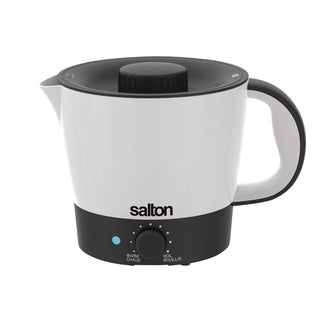 Salton BPA-Free White Multipot Cooker with Built-in Strainer