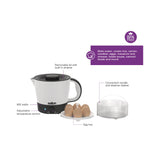 Salton BPA-Free White Multipot Cooker with Built-in Strainer image 4