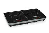 Salton Double Induction Cooktop, LED Display & Touch control with 10 Power Settings