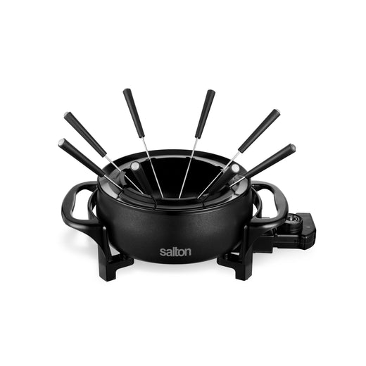 Salton Fondue Set, Black