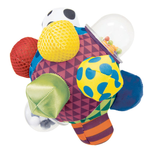 Sassy Bumpy Ball for Babies, Multi-Colour, Ages 6m+