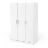 Sauder 3 Drawer Wardrobe White