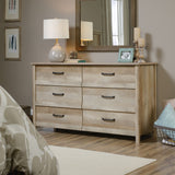 Sauder Cannery Bridge 6-Drawer Double Dresser/Chest Bedroom Storage, Lintel Oak Finish image 7