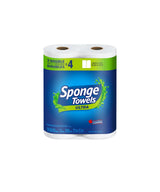 Scotties Sponge Ultra Choose-A-Size Absorbent Paper Towel, 2-Ply, 2 Double Rolls