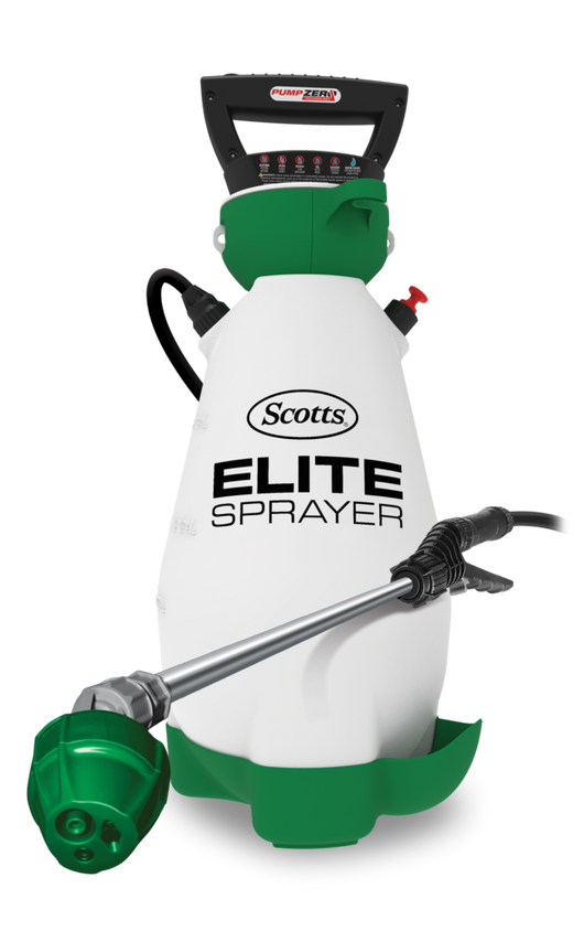Scotts Elite 7V Lithium-Ion Battery Powered Garden Pump Sprayer, 9.09-L