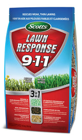 Scotts Lawn Response 3-in-1 Grass Seed & Fertilizer Mix, 9-1-1, 4.8-kg