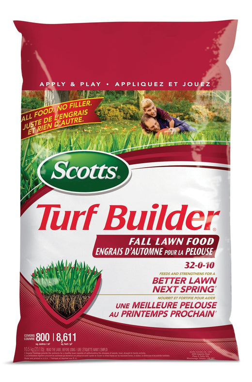 Scotts Turf Builder Fall Lawn Fertilizer, 10.5-kg