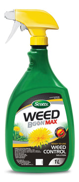 Scotts Weed B Gon MAX Ready-to-Use Weed Control/Killer, Herbicide for Lawns, 1-L