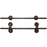 SeaSucker Monkey Bars Aluminum Roof Cross-Bar System, Powder Coated Black, 60-in