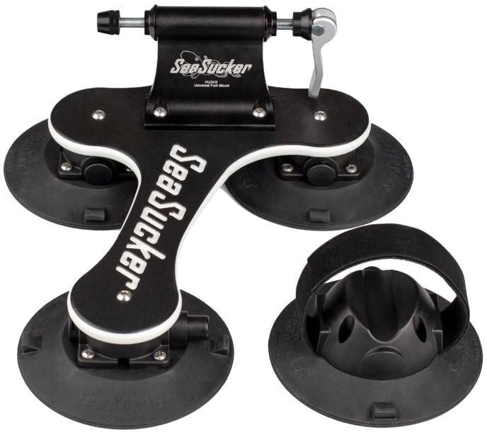 SeaSucker Talon 1-Bike Roof Top, Trunk & Hatchback Bike Rack, Non-Scratch & All-Weather, Black