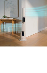 Shark TurboBlade Cool + Heat Oscillating Tower, 2-in-1 Bladeless Fan & Heater, with Remote Control, Black image 8