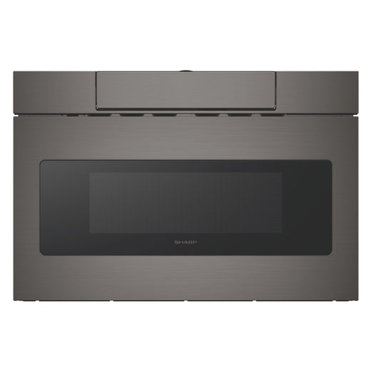 Sharp Black Stainless Steel Microwave Drawer Oven, 24-in